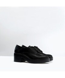 ZARA TRF | 防水台德比鞋(その他シューズ)