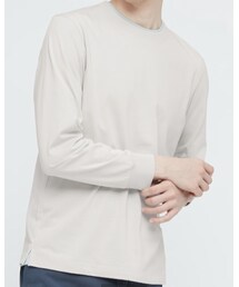 UNIQLO | エアリズムUVカットクルーネックT（長袖）(Tシャツ/カットソー)