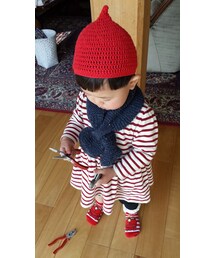 ギャップボーダースエットワンピ！！(ワンピース)