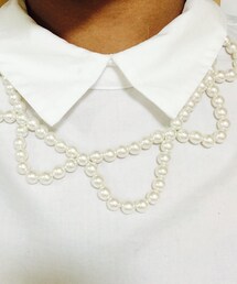 Dot＆Stripes CHILD WOMAN | パールネックレス(ネックレス)