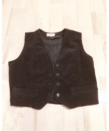 used | コーデュロイベスト(ベスト)