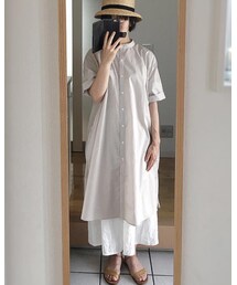 Handmade | シャツワンピース