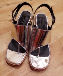 Herheels.H | 夾腳斜口高跟涼鞋(パンプス)