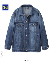 GU | ◎オーバーサイズデニムジャケット(デニムジャケット)
