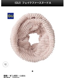 GU | フェイクファースヌード(ストール/ショール)