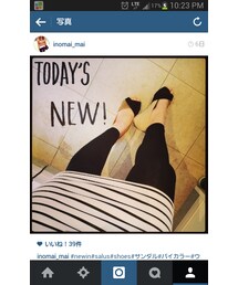 salus バイカラーウエッジサンダル(サンダル)