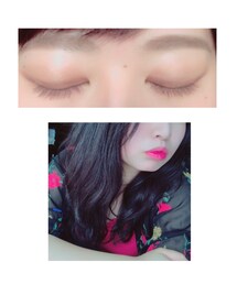 今日のメイク👀💓 | その他