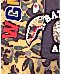 A BATHING APE | a bathing ape 1stcamo shark hoodie(パーカー)