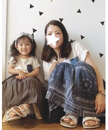 親子コーデ♡ | Tシャツ/カットソー