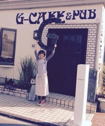 no brand | 縦とか横とか線ずき☻☺︎(エプロン)