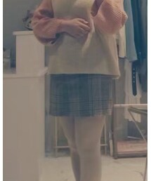 格子短裙 | スカート