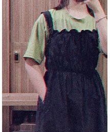 黑色背带裙 | ジャンパースカート