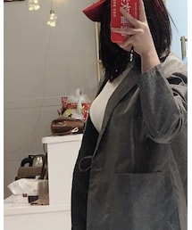 白色针织背心 | タンクトップ
