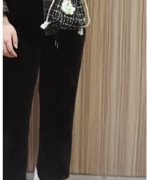 黑色阔腿裤 | その他パンツ