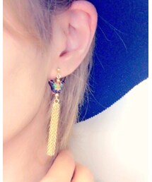 月薔薇* | ピアス（両耳用）