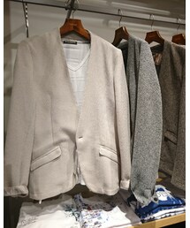 NICOLE CLUB FOR MEN | ノーカラージャケット