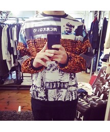 HELSINKI ANTI KLAFT AOUTO BAHN | 肉に見えないわ
(スウェット)