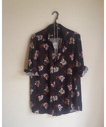 ZARA | ZARA 花柄シャツ(シャツ/ブラウス)