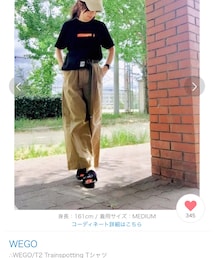 ZOZO掲載WEGOトレスポT | Tシャツ/カットソー