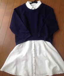 mysty woman | シャツワンピ、トップスセット(ワンピース)