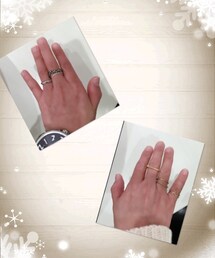 いろいろつけてます | リング💍重ねづけづけ(リング)