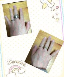 リング重ね付け❤️ | リング