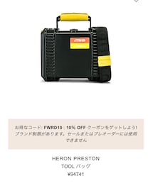 HERON PRESTON | ショルダーバッグ