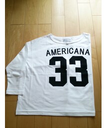 AMERICANA | AMERICANA×mmn 別注 アイテム(Tシャツ/カットソー)