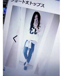 ショート丈トップス | PC見てビックリした(その他)