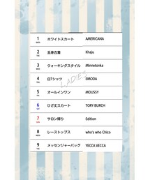 ✏ | レディースタグ(6/1~6/9)(その他)