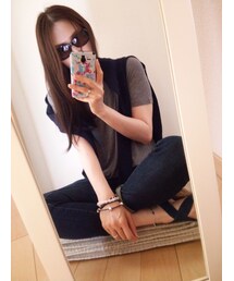 👓 | おすわり サングラスon(その他)