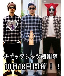 チェックシャツ感謝祭 告知 | その他