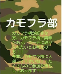 カモフラ部 | その他