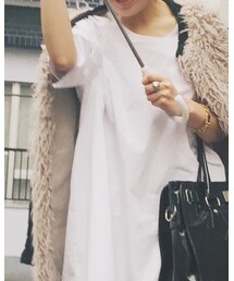 no brand | シャツワンピース