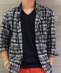 RAGEBLUE | テガキチェックシャツ7/S(シャツ/ブラウス)