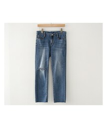 fd style | [22XX]ランダムダメージストレートデニムパンツ(デニムパンツ)