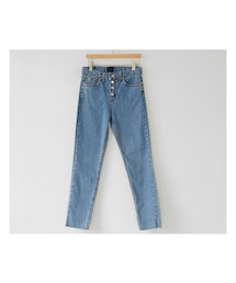 fd style | ハイウエストボタンスキニー (デニムパンツ)