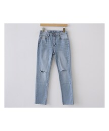 fd style | シンプルカッティングデニムパンツ (デニムパンツ)