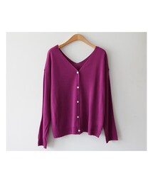 fd style | 両Vネックカーディガン(カーディガン/ボレロ)