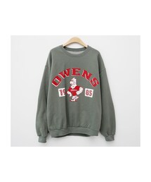 fd style | [22XX]ヴィンテージイラストロゴ起毛スウェットプルオーバー(スウェット)