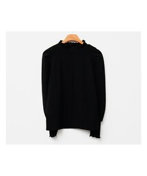 fd style | ボリュームスリーブリブニット(ニット/セーター)