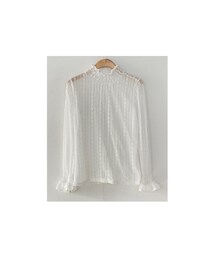 fd style | [22XX]フリルポイントレースブラウス(シャツ/ブラウス)