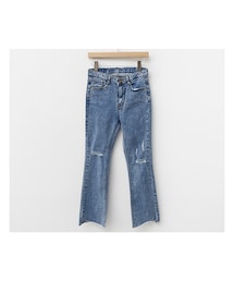 fd style | アンバランスカッティング裾デニムパンツ (デニムパンツ)