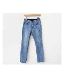 fd style | 裏ゴムワンスラッシュデニムパンツ(デニムパンツ)