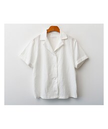 fd style | [22XX]コットンオープンカラー半袖シャツ (シャツ/ブラウス)