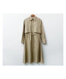 fd style | レイヤード風ウエストストリングシャツワンピース(シャツワンピース)