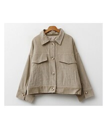 fd style | 裏キルティングコーデュロイジャケット (その他アウター)