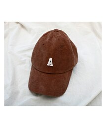 fd style | Aパッチコーデュロイベースボールキャップ(キャップ)