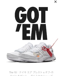 off white×NIKE | スニーカー