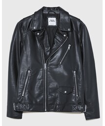 ZARA | ライダースジャケット